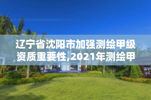 遼寧省沈陽市加強測繪甲級資質重要性,2021年測繪甲級資質申報條件。