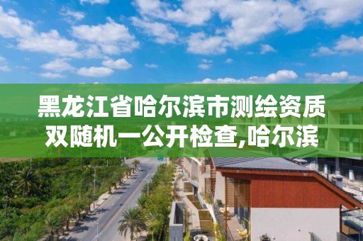 黑龍江省哈爾濱市測繪資質(zhì)雙隨機(jī)一公開檢查,哈爾濱測繪局是干什么的。