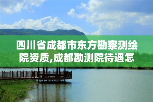 四川省成都市東方勘察測繪院資質,成都勘測院待遇怎么樣。