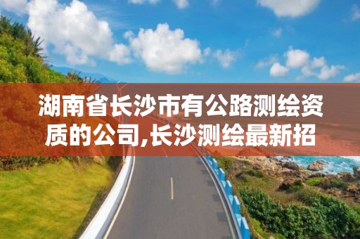 湖南省長沙市有公路測繪資質的公司,長沙測繪最新招聘。