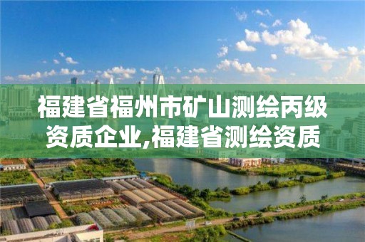 福建省福州市礦山測繪丙級資質企業,福建省測繪資質查詢。