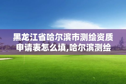 黑龍江省哈爾濱市測(cè)繪資質(zhì)申請(qǐng)表怎么填,哈爾濱測(cè)繪局怎么樣。