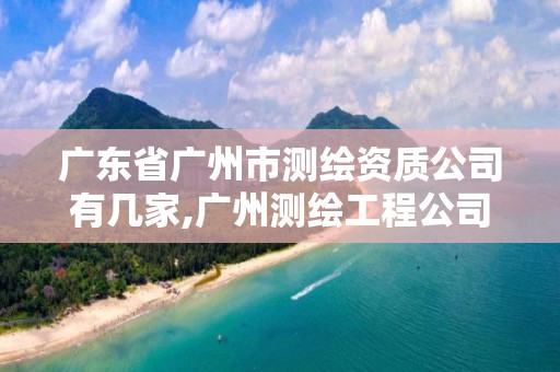 廣東省廣州市測(cè)繪資質(zhì)公司有幾家,廣州測(cè)繪工程公司。