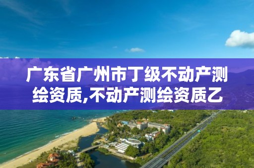 廣東省廣州市丁級不動產(chǎn)測繪資質(zhì),不動產(chǎn)測繪資質(zhì)乙級。