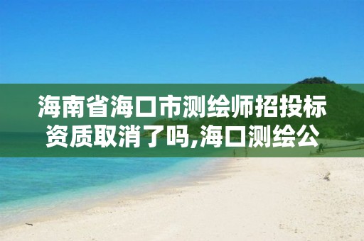 海南省海口市測繪師招投標資質取消了嗎,海口測繪公司招聘。