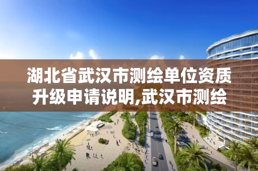 湖北省武漢市測繪單位資質升級申請說明,武漢市測繪工程技術規定。