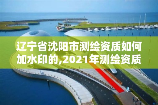 遼寧省沈陽市測繪資質(zhì)如何加水印的,2021年測繪資質(zhì)申報條件。