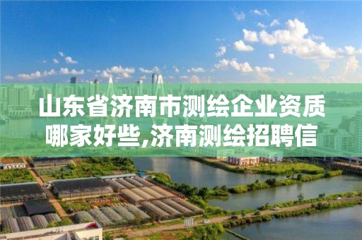 山東省濟南市測繪企業資質哪家好些,濟南測繪招聘信息網。