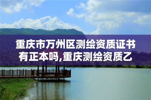 重慶市萬州區測繪資質證書有正本嗎,重慶測繪資質乙級申報條件。