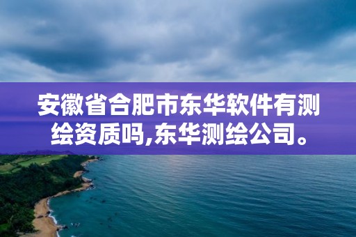 安徽省合肥市東華軟件有測(cè)繪資質(zhì)嗎,東華測(cè)繪公司。