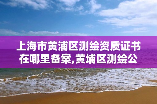 上海市黃浦區測繪資質證書在哪里備案,黃埔區測繪公司。