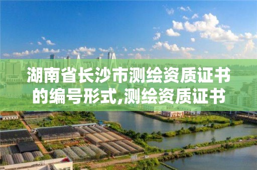 湖南省長沙市測繪資質證書的編號形式,測繪資質證書查詢。