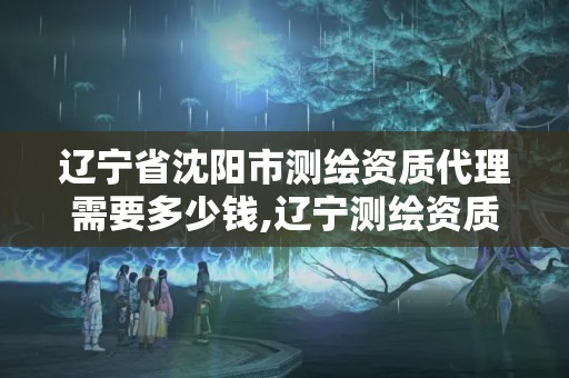 遼寧省沈陽(yáng)市測(cè)繪資質(zhì)代理需要多少錢(qián),遼寧測(cè)繪資質(zhì)查詢(xún)。