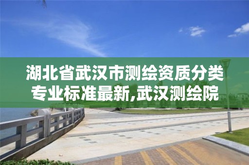 湖北省武漢市測繪資質(zhì)分類專業(yè)標(biāo)準(zhǔn)最新,武漢測繪院是什么級別。