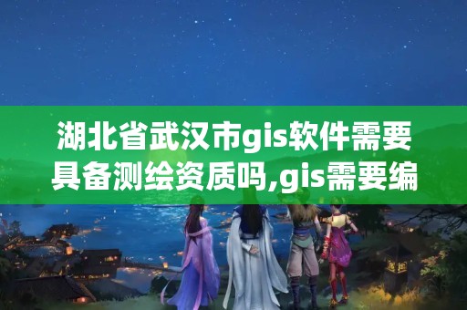 湖北省武漢市gis軟件需要具備測繪資質嗎,gis需要編程嗎。