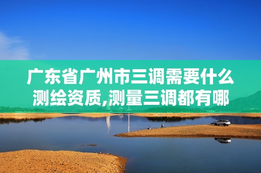 廣東省廣州市三調需要什么測繪資質,測量三調都有哪些工作。