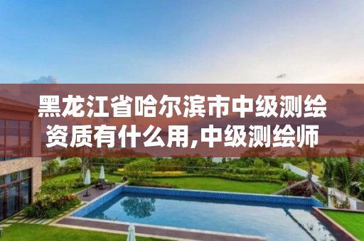 黑龍江省哈爾濱市中級測繪資質有什么用,中級測繪師證書。