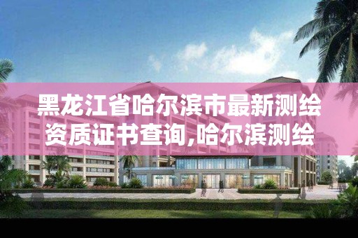 黑龍江省哈爾濱市最新測繪資質證書查詢,哈爾濱測繪局工資怎么樣。