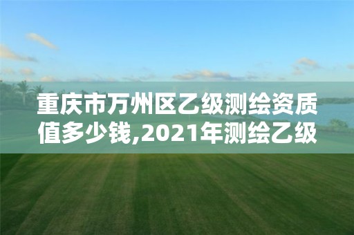 重慶市萬州區乙級測繪資質值多少錢,2021年測繪乙級資質。