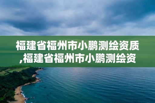 福建省福州市小鵬測繪資質,福建省福州市小鵬測繪資質公示。