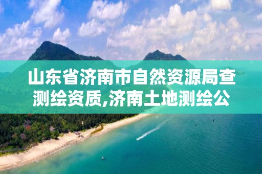 山東省濟南市自然資源局查測繪資質,濟南土地測繪公司。