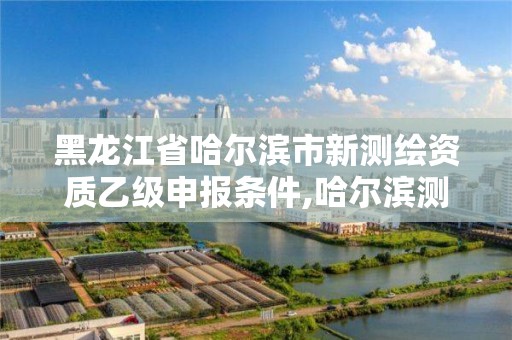 黑龍江省哈爾濱市新測繪資質(zhì)乙級申報條件,哈爾濱測繪招聘。