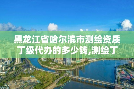 黑龍江省哈爾濱市測繪資質丁級代辦的多少錢,測繪丁級資質要求。