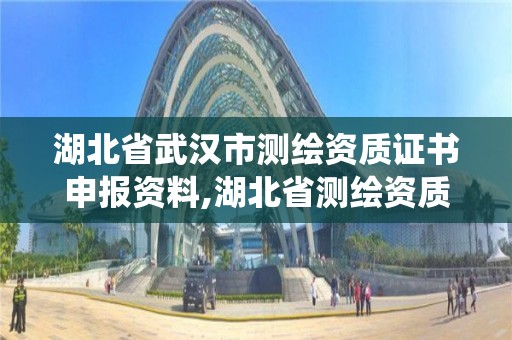 湖北省武漢市測繪資質證書申報資料,湖北省測繪資質管理系統。