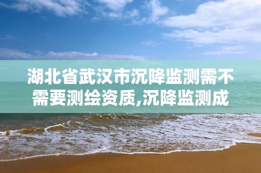 湖北省武漢市沉降監測需不需要測繪資質,沉降監測成果應該上交哪些資料?。