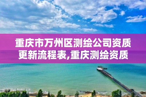 重慶市萬州區測繪公司資質更新流程表,重慶測繪資質乙級申報條件。