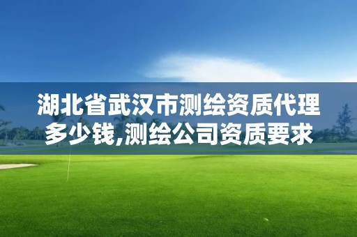 湖北省武漢市測繪資質代理多少錢,測繪公司資質要求。