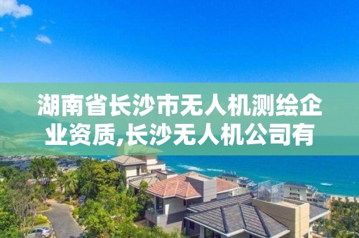 湖南省長沙市無人機測繪企業(yè)資質,長沙無人機公司有哪些。