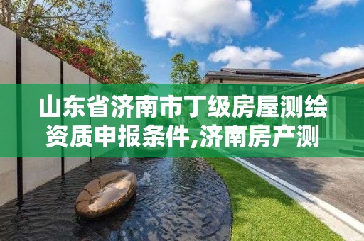 山東省濟南市丁級房屋測繪資質(zhì)申報條件,濟南房產(chǎn)測繪院是事業(yè)單位嗎。