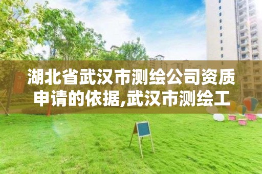 湖北省武漢市測繪公司資質申請的依據,武漢市測繪工程技術規定。