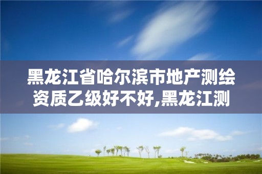 黑龍江省哈爾濱市地產測繪資質乙級好不好,黑龍江測繪公司乙級資質。