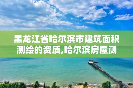 黑龍江省哈爾濱市建筑面積測繪的資質,哈爾濱房屋測繪。