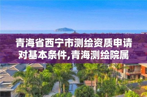 青海省西寧市測(cè)繪資質(zhì)申請(qǐng)對(duì)基本條件,青海測(cè)繪院屬于什么單位。