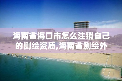 海南省海口市怎么注銷(xiāo)自己的測(cè)繪資質(zhì),海南省測(cè)繪外來(lái)單位是不是放開(kāi)。