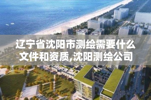 遼寧省沈陽市測繪需要什么文件和資質(zhì),沈陽測繪公司哪家強哪家好。