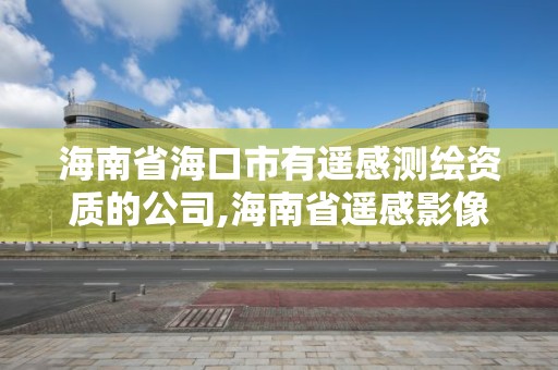 海南省海口市有遙感測繪資質的公司,海南省遙感影像圖。