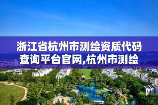 浙江省杭州市測繪資質代碼查詢平臺官網,杭州市測繪管理服務平臺。