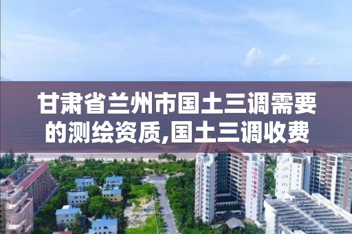 甘肅省蘭州市國土三調需要的測繪資質,國土三調收費標準。