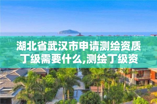 湖北省武漢市申請測繪資質丁級需要什么,測繪丁級資質人員要求。