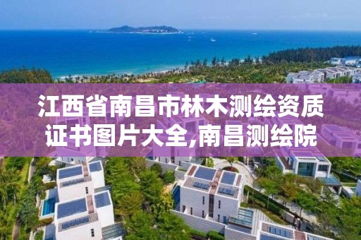 江西省南昌市林木測繪資質證書圖片大全,南昌測繪院。