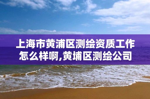 上海市黃浦區測繪資質工作怎么樣啊,黃埔區測繪公司。