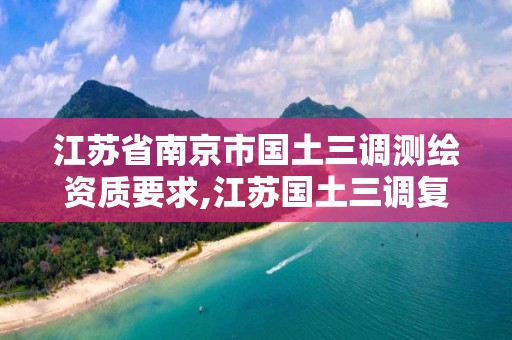 江蘇省南京市國土三調測繪資質要求,江蘇國土三調復核。