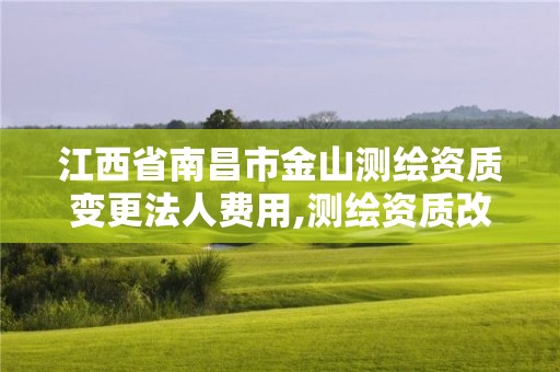 江西省南昌市金山測繪資質變更法人費用,測繪資質改革方案。