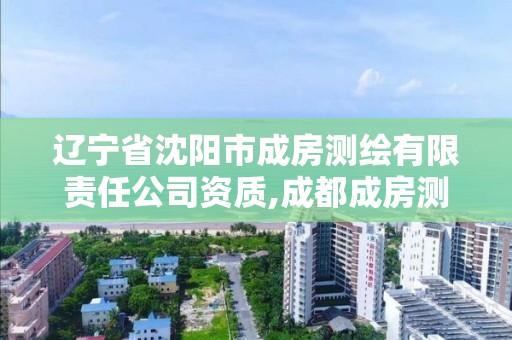 遼寧省沈陽市成房測繪有限責(zé)任公司資質(zhì),成都成房測繪。