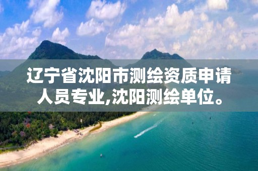 遼寧省沈陽市測繪資質申請人員專業(yè),沈陽測繪單位。