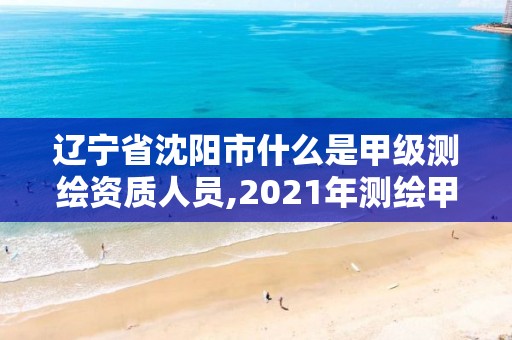 遼寧省沈陽市什么是甲級測繪資質(zhì)人員,2021年測繪甲級資質(zhì)申報條件。